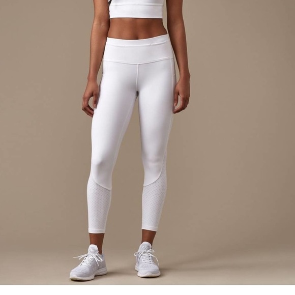 lululemon athletica Pants - LuLu Mind over Matter WHITE leggings -10